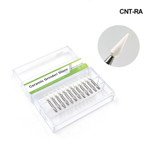 Fresa Blanca para Pulido de Composite Dental de Baja Velocidad, Forma de Cono Redondo - Product Image 5