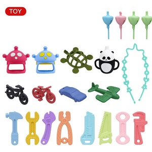 Nuevo <span class=keywords><strong>Pegamento</strong></span> de silicona de grado alimenticio para dientes de bebé, barra de molienda manual anticomida para niños, <span class=keywords><strong>pegamento</strong></span> de dientes cómodo para el hogar - Product Image 3