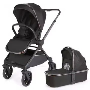 Il passeggino personalizzato a quattro ruote ad alta vista può sedersi e sdraiarsi/passeggino pieghevole portatile 2-in-1, adatto per bambini 0-3 anni - Product Image 2