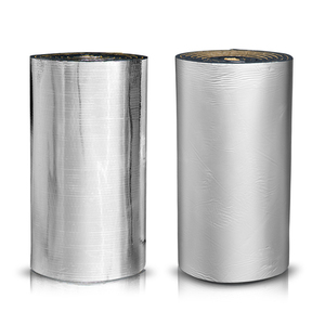 Feuille de mousse de caoutchouc NBR PVC moderne, écologique, ignifuge et isolante thermiquement, avec feuille d'aluminium pour toiture industrielle - Product Image 5