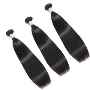 Perruque Monofilament Noire et Brun Foncé, Petite, 8-30 Pouces, Cheveux Remy, Sans Colle, Effet Rideau, Tresse Réversible, Cheveux Humains SDD, Lot de Mèches - Product Image 2