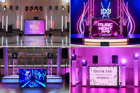 Module LED souple GOB P1.8 P2 P2.5, modules magnétiques d'intérieur, écran LED pour DJ booth, table KTV, discothèque, festival de musique et scène de bar