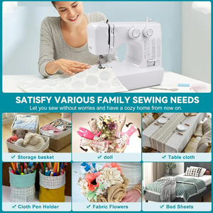 Machine à <span class=keywords><strong>coudre</strong></span> électrique multifonctionnelle UFR-818 avec point de couture et surjet pour débutants et amateurs - Product Image 6