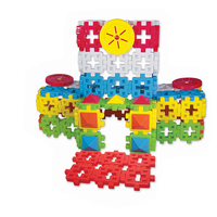 Haute qualité éducatif bébé et enfants jeu de société bricolage ville bloc de construction jouets pour la Construction et le développement de la maison