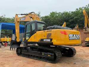 รถขุดตีนตะขาบยี่ห้อ Sany รุ่น SY235C ของจีน พร้อมเครื่องยนต์ Cummins และชิ้นส่วนหลักอื่นๆ สำหรับขาย - Product Image 6