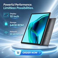 Tablet Android P30-L10 10 Inci dengan Keyboard dan Mouse, RAM 4GB ROM 64GB untuk Bisnis atau Pendidikan Anak