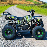 Kart tout-terrain pour enfants et adolescents, buggy tout-terrain, moteur à essence 2 temps 49cc, frein à disque hydraulique, kart d'extérieur tout-terrain
