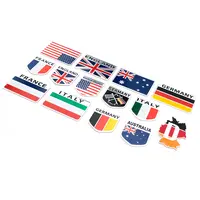 Car Germany Flag Sticker In Cute And Artistic Styles 