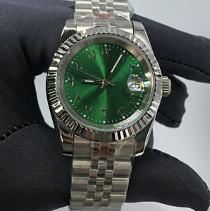 Nh35ムーブメント時計品質NH35自動ムーブメントnh35時計アラビア数字ダイヤル時計 - Product Image 5