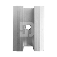 Bloc de pressage en alliage pour l'installation de panneaux solaires, système de montage solaire, accessoires de connexion pour supports de modules photovoltaïques