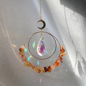 Attrape-soleil en cristal, attrape-soleil en cristaux bruts, améthyste, citrine, quartz rose, Sun Cache - Product Image 6