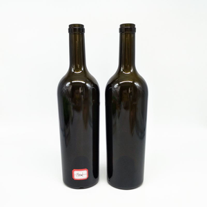 En stock 750 ml bouteille de vin rouge en verre vide mat et brillant de haute qualité et bouteille de <span class=keywords><strong>Bordeaux</strong></span> - Product Image 5