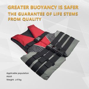 سترة نجاة معتمدة من خفر السواحل الأمريكي، سترة طفو للسلامة مع شعار مخصص للبالغين، سترات نجاة للقوارب والسباحة والرياضات المائية - Product Image 5