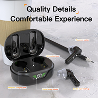 Amplificateur auditif numérique rechargeable TWS 16 canaux de classe II, intra-auriculaire, avec étui LED, réduction intelligente du bruit, 3 modes, pour personnes âgées, OEM ODM