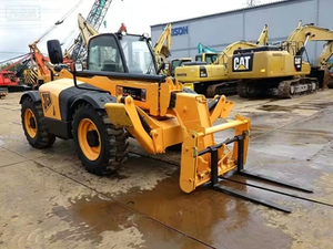 Chariot télescopique JCB 535-95 d'occasion, capacité 3,5 tonnes, hauteur de levage 9,5 m, d'origine britannique, pour la construction et l'agriculture - Product Image 2