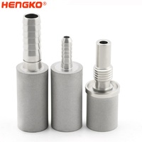 Diffuseur d'air en acier inoxydable HENGKO à 18 brins, grille d'aération pour bassin de poissons, micro-bulles, aquaculture, tube d'aération