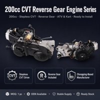 Ensemble Moteur Moto/Quad 200cc GY6 CVT à Démarrage Manuel, Refroidissement par Air, avec Marche Arrière – Direct Usine