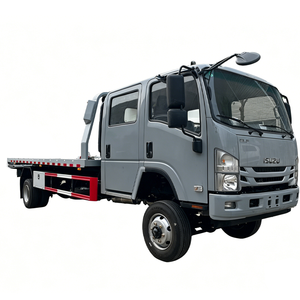 Camion de remorquage de qualité supérieure à prix abordable, ISUZU 4x4, moteur diesel, pour le transport de marchandises, camion de remorquage de 6 tonnes avec <span class=keywords><strong>plateau</strong></span> - Product Image 1