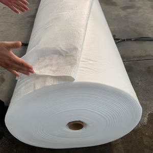 Géotextile en filament non tissé PET haute résistance à la traction 350 g/m² pour la construction routière et ferroviaire - Product Image 1