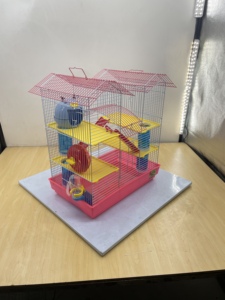 Di plastica gabbia del criceto/commercio all'ingrosso criceto gabbia/gabbia Dell'animale Domestico - Product Image 3