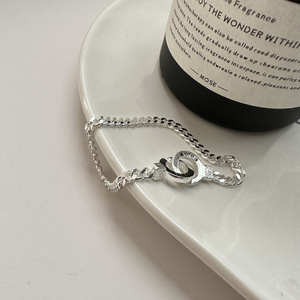 Personalizado S925 plata esterlina <span class=keywords><strong>100</strong></span>% Real sólido S925 joyería de plata cadena de eslabones cubanos estilo Hiphop collar de cadena de eslabones cubanos - Product Image 5