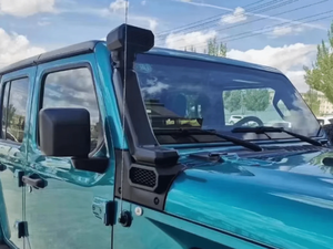 Piezas de Automóviles Todoterreno, <span class=keywords><strong>Snorkel</strong></span> Negro ABS para <span class=keywords><strong>Jeep</strong></span> Wrangler JL Gladiator 18-21, Sistema de <span class=keywords><strong>Snorkel</strong></span> Bajo/Alto de Gasolina, Kit Completo de Admisión de Aire - Product Image 2