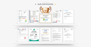 Fabricante personalizado al por mayor chaqueta de invierno para hombre Slim Fit Stand Collar cremallera suéter algodón grueso cálido cárdigan de punto para hombres - Product Image 6