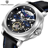 Montre pour homme PAGANI DESIGN PD-YS017, montre mécanique à tourbillon, montre automatique pour homme, montre à cadran creux, cadeau sportif, Reloj Hombre