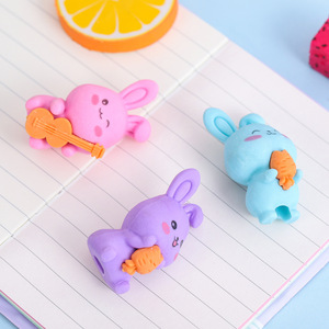 Gomme per Cancellare a Forma di Coniglietto, Carine e Creative, Mini Gomme a Forma di Coniglio per Cancelleria Studenti - Product Image 4