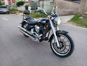 Moto Cruiser Américaine Lifan 250cc V-Twin Refroidie par Air avec Transmission par Courroie et ABS, Idéale <span class=keywords><strong>pour</strong></span> les Trajets Urbains - Product Image 1