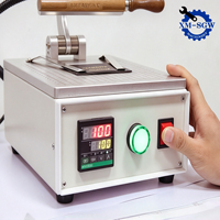 Machine de marquage à chaud manuelle de bureau, machine de gaufrage numérique à chaud pour l'impression de logos sur cuir, PU, papier et coques de téléphone