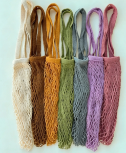Wholesale High Quality Foldable <b>String</b> Cotton Net <b>Bag</b> Eco Friendly Shopping Mesh Tote <b>Bag</b> - Product Image 5