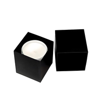 Nouvelle conception de boîte à bougies personnalisée en papier, emballage en papier pour bougies en pot