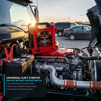 80000mAh 12V/24V Dual-Voltage Car Jump Starter Dual Cylinder Inflators 10000A Peak Current Car Booster Heavy Truck
