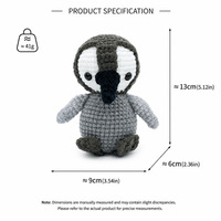Boneka Natal Rajutan Tangan Bahan Poliester Bertema Kartun Santa Claus Rusa Kutub Pohon Natal Hiasan Hadiah Meriah Lintas Negara