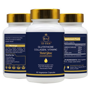 Las cápsulas blanqueadoras de glutatión más vendidas unifican el tono de la piel y proporcionan Cuidado de la hiperpigmentación 60 cápsulas - Product Image 5