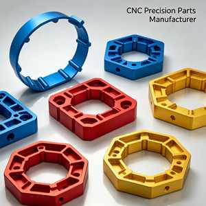 Servicios de Fresado, Taladrado y Brochado CNC para Bases de Control de Robots de Aluminio y Acero Inoxidable Personalizadas de Fábrica - Product Image 2