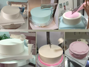 Macchina Automatica per Glassare Torte di Compleanno con Spalmatore Rotante per Crema e Ghiacciaio - Offerta Speciale - Product Image 6