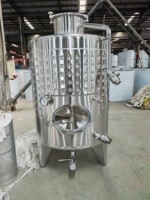 Haute qualité 1000L 1500L 2000L 3000L 5000L fermenteur de vin de fruits en acier inoxydable cuve de Fermentation de vin de raisin