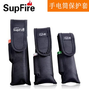 Étui de protection pour lampe de poche, sac suspendu portable en Nylon avec clip de ceinture tactique pour le rangement et le transport de la lampe de poche - Product Image 4
