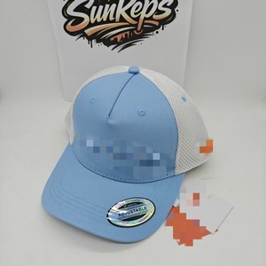 Casquette de baseball classique en maille avec logo personnalisé, chapeau décontracté polyvalent, casquette de soleil tendance, casquette de camionneur <span class=keywords><strong>Yupoong</strong></span> - Product Image 2