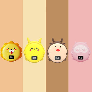 Adedi 50 USB eller taşınabilir 10000mAh dijital ekran şarj edilebilir el ısıtıcısı kadınlar için güç banka ile bebek çocuk - Product Image 6