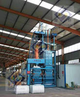 Machine d'emballage à chambre simple/double pour fibres de polyester en vrac