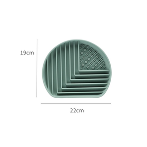 New Design Wholesale Customization Food Grade Silicone Plate Puzzle Bowl Slow Eating Plate Rainbow Slow Dog Feede - Product Image 5