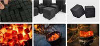 Machine de fabrication de briquettes de charbon de chicha hydraulique pour chicha arabe