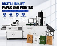 Impresora Automática de Inyección de Tinta UV, Nueva Máquina de Producción de Bolsas de Compras para Ropa, Cosméticos y Joyería de Lujo