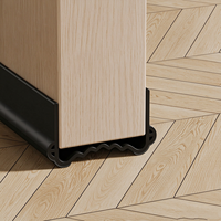 Nouvelles bandes d'étanchéité silencieuses pour interstices de portes et sols, bandes coupe-vent pour bas de porte, bandes anti-vent