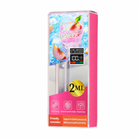 Boîte de présentation rose en PVC avec écran LED, étui en plastique transparent personnalisé, boîte de rangement mince pour accessoires, emballage écologique