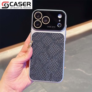 Funda de Cuero con Patrón de Cocodrilo, Diseño Simple de Color Sólido, Compatible con <span class=keywords><strong>iPhone</strong></span> Serie <span class=keywords><strong>12</strong></span>-17, Gran Venta - Product Image 6