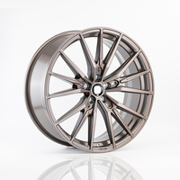 Jantes en alliage d'aluminium forgé 21x8.5 ET30 5x114.3 Bronze pour Tesla Model 3/Y Hyundai Ioniq5 pour EV6 - Adaptation universelle